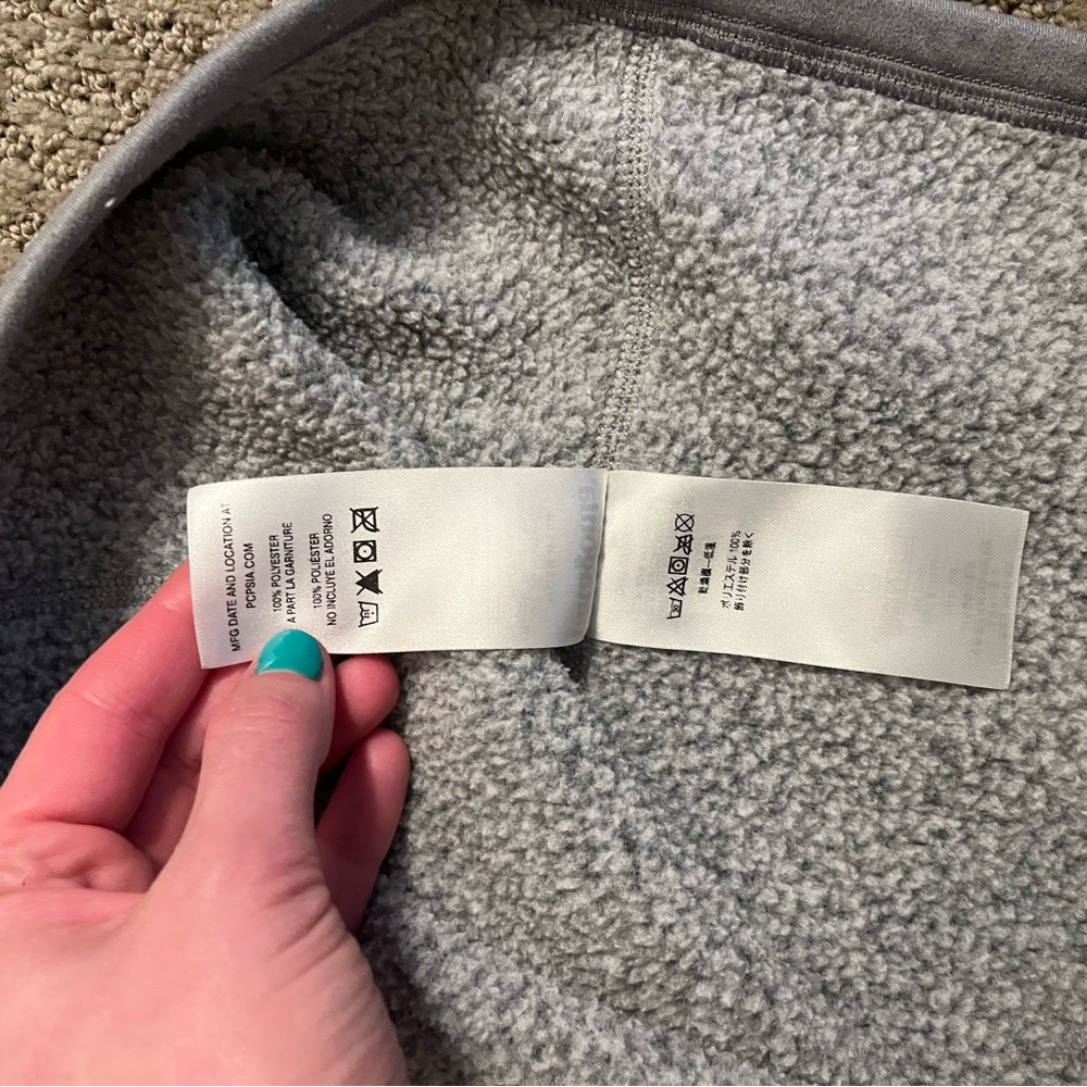 Patagonia Better Sweater Quarter-Zip Fleece Pullover - Women's EUC size M - Picture 6 of 9